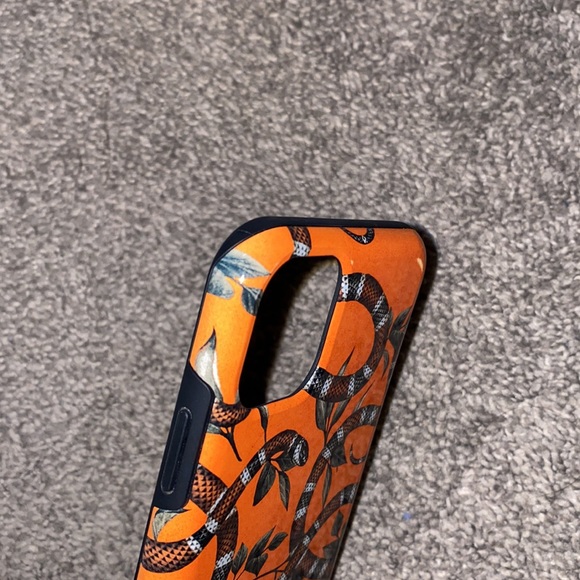 iPhone 11 Pro Max Burga Ultra Protective Orange Snakes Phone Case Bitter Apricot - Picture 6 of 11